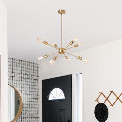 China New Design Modern Metal Round Chandelier Modern Led Ceiling Light Pendant Light for sale