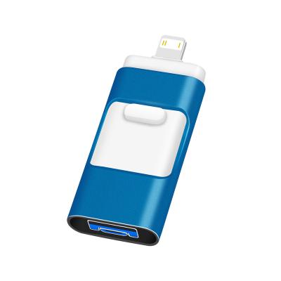 China Plastic For Apple USB 3-in-1 Mobile Drive Android Android PC, Real Memory 3.0 High-speed Transmission 512Gb Flash Drive for sale