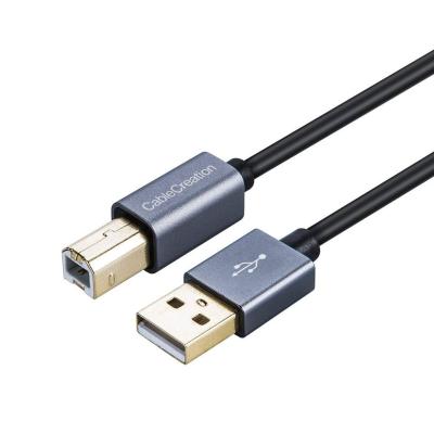 China CableCreation 480 Mbps USB 2.0 COMPUTER Printer Scanner Cable Type A to Type Printer Cable B for sale