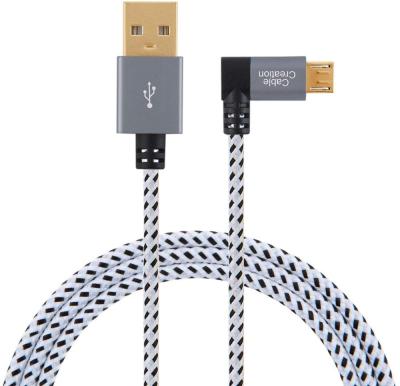 China Android Phones Tablets MP3 Players CableCreaion USB 2.0 Micro Cable 3M For Samsung Micro USB Charger Cable for sale