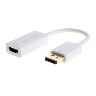 China COMPUTER DP to HDMI 4K Gold Plated DP1.2 DisplayPort to HDMI Adapter Support 4K*2K 3D Audio/Video Converter for sale