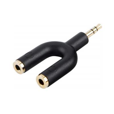 China For iPod U type AUX adapter. 3.5mm Earphone Audio Jack For PC/MP3 Smartphone Player Audio Cable for sale