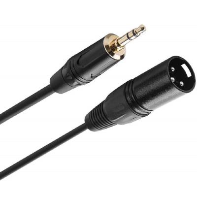 China For iPod CableCreation 10FT Gold Plated 3.5mm Male to XLR Male Microphone Cable for sale