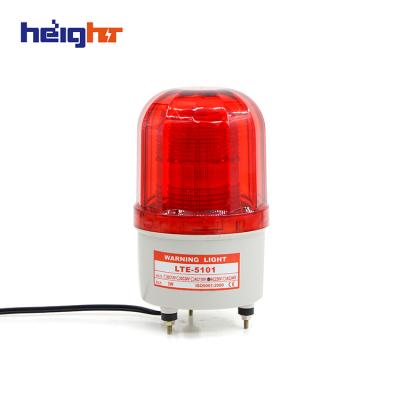 China 9-30V ambulance led strobe magnetic low flashing lights turning red beacon lights LTE-5101 for sale