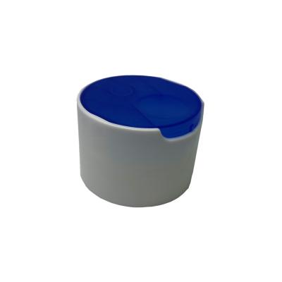 China Non Spill Wholesale Plastic Flip Top Cap Plastic Cap Press Cap for sale