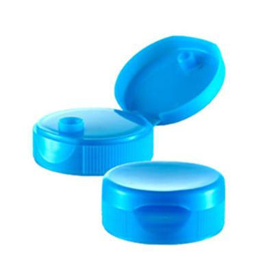 China Non Spill Promotional PP Cap 33/400 Ribbed Flip Top Cap For Bottle for sale