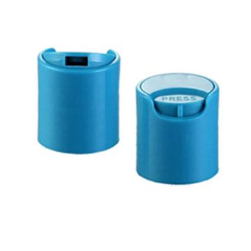 China Non Spill 28MM Factory Customized Disc Cover Top Cap For Shampoo Lotion Bottle for sale