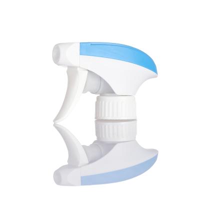 China Non Spill Customized 28/400 28/410 Plastic Single Trigger Sprayer For PET Bottle for sale