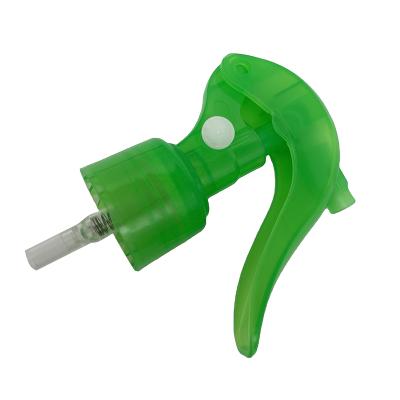 China No Spill Hair Care 24 410 Smooth Mini Trigger Sprayer in Green for sale