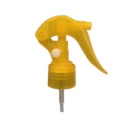 China Non Spill Plastic 24/410 Button Clip Smooth Lock Mini Trigger Sprayer For Garden for sale