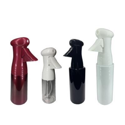 China Good quality cosmetic fine plastic mist spray bottle 330ml continuous sprayer with clip lock for sale