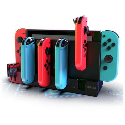 China High quality left and right seat left and right card seat small gamepad base gamepad base holder game controller charging charger storage for sale