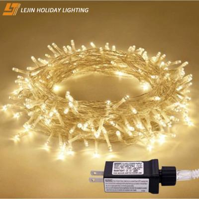 China Christmas string light led 8 functions color-changing christmas string light led for indoor and outdoor holiday party decoration for sale