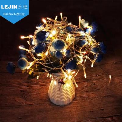 China Waterproof Colorful Battery LED String Light IP65 LED Battery Light For Christmas Decoration for sale