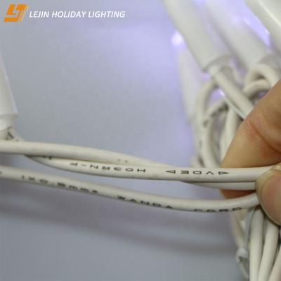 China Led String Light 10m Rubber Rubber Cable8 Modes Led String Lights Fairy Lightoutdoor Christmas LED String Lights for sale