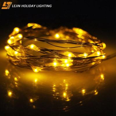 China Copper Wire LED String Light Bulb Wedding Party Supplies New Product Ideas Wine Bottle Copper String Lights For Mason Jar for sale