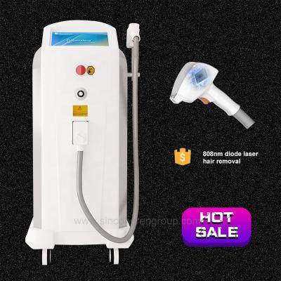 China Hair removal beauty medical equipment 755 high version 808 1064nm diode laser hair removal for sale