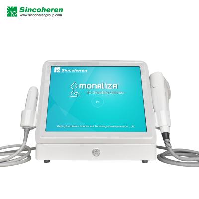 China Skin Tightening 2020 NEWST Anti-Wrinkle Ultrasound Hifu 3D 4D Non-invasive Facial Wrinkle Lifting Anti Aging Machine for sale