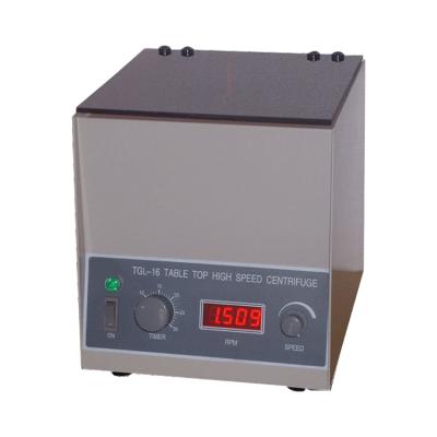 China TGL-16 Lab High Speed ​​Centrifuge For Veterinary TGL-16 for sale