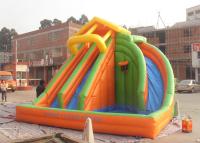 China Swimmingpool-Wasserrutsche-kommerzielle aufblasbare Wasserrutsche für Hinterhof zu verkaufen