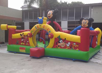 Cina Campo da giuoco gonfiabile del parco di Mickey, castelli rimbalzante gonfiabili per gli adulti in vendita