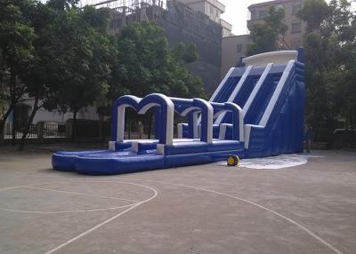 China Parque inflable impermeable divertido del agua de la diapositiva del resbalón N del PVC para los niños y los adultos en venta