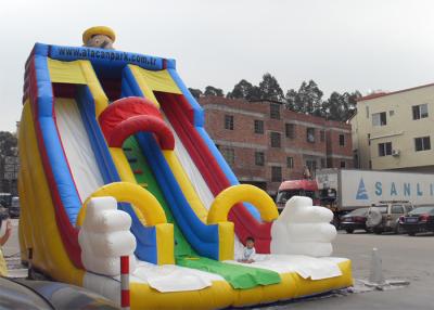 China Tobogán acuático durable para los niños, diapositiva inflable gigante de la lona del PVC para el negocio de alquiler en venta