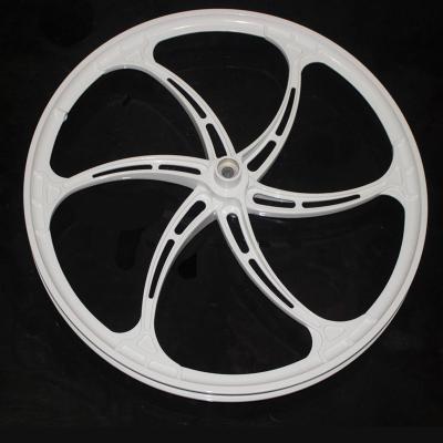 China Magnesium Alloy China Factory 26 Inch 6 Spoke Mountain Bicycle Wheels For Electric Bike for sale