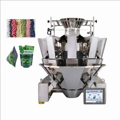 China Food 10/14 Head Weighing Food Chips Candy Sugar Coffee Multihead Weigher Packing Filling Machine for sale