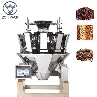 China CE Automatic Food Weighing Packing Machine High Quality Food Multihead Weigher for sale