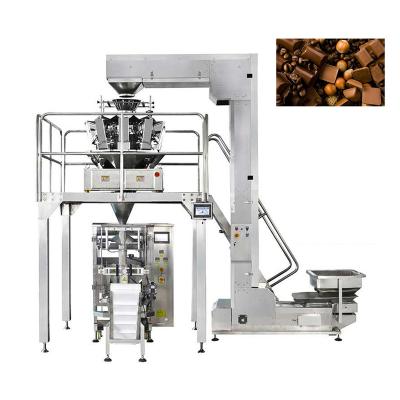 China High Accuracy Automatic Weighing Potato Chips Packing Vertical Packing System Food Chocolate Machine for sale