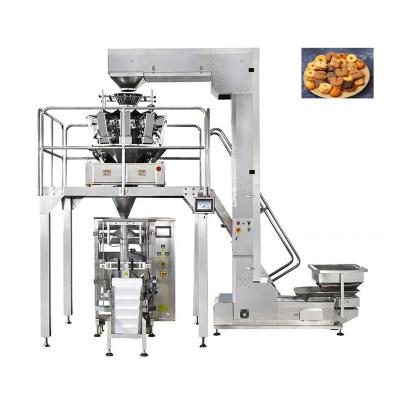 China Hot Sale 20g/50g Material Transport High Speed ​​Cookies Weighing System Vertical Pillow Bag Packaging Machine for sale