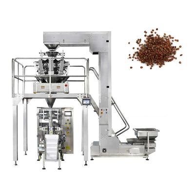 China High Precision 200g 300g Material Conveying Plane Seeds Weighing System Bag Making Pillow Bag Vertical Packing Machine for sale