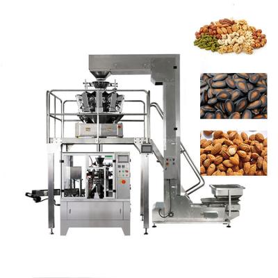 China Multifunctional rotary dry food premade bag packing machine food zipper doypack packing machine for sale