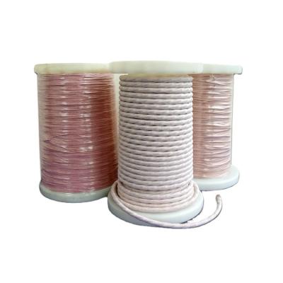 China USTC USDC Durable Silk Copper Litz High Frequency Wire 250x0.1mm for sale