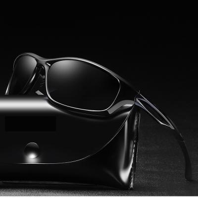 China Fashionable Night Vision Glasses Sports Anti-UV Safety Shading Men Driving Sunglasses 2021 Newest for sale