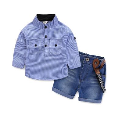 China Baby Boy Casual Clothing Set Formal Kids Clothes Suits Boy Gentleman Bow Toddler Boys Clothes for sale