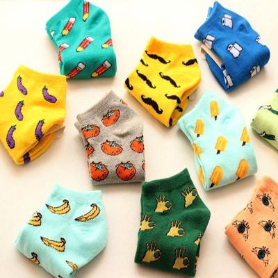 China Women's Thin Sock Slippers Socks New Love Candy Color Cotton Sock Summer Cute Viable Style Women's Thin Slippers for sale