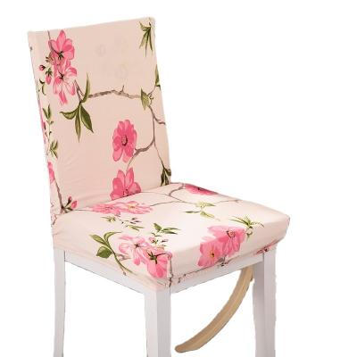 China Wholesale Printing Plain Manufacturer Restaurant Chair Cover Hotel Computer Home Chair Elastic Built-in Cover for sale