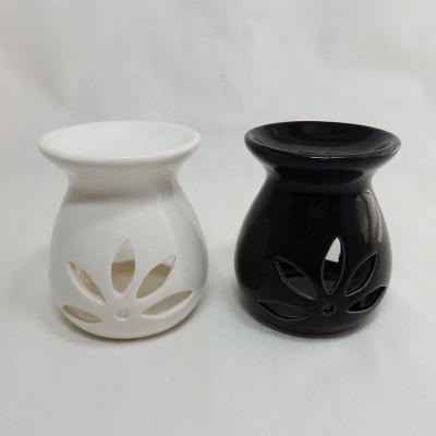 China Eco - Friendly Wax Lamp Aroma Burner Ceramic Tart Tealight Warmer for sale