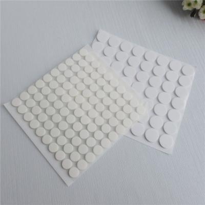 China Eco - Friendly Double Sided Round Foam Tape PE Foam Sticker Dia10mm for sale