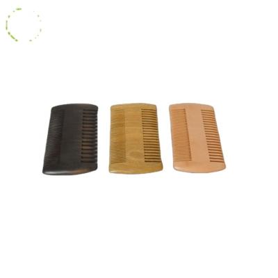 China Home Wooden Double Sided Wooden Comb Wooden Hair Comb for sale