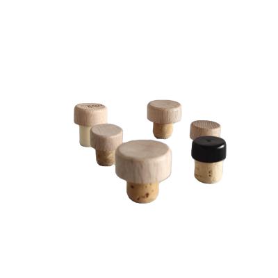 China Non Spill Customized Wood Top With Natural Cork Or Synthetic Polymer for sale