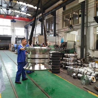 China Tube Rolling Mill Material Carbon Steel Welded Pipe Roll Cr12 / Cr12MoV / Cr12Mo1V1 Die for sale