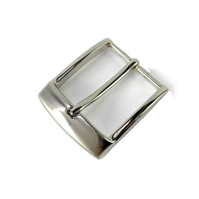 China Belt Buckle 35mm Pin Buckle For Brush Nickel Finish In Alloy Buckle for sale