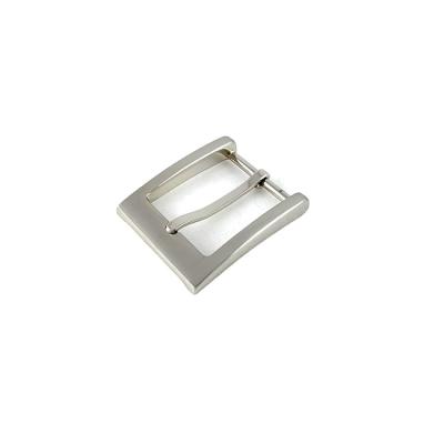 China Fashion Custom Zinc Alloy Belt Buckle Nickel Belt Buckle Factory Supply Brush Metal Accessory Pin Belt Buckle for sale