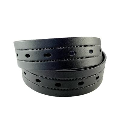 China Unique 35mm Black Stylish Belts Genuine Leather Leather Men for sale