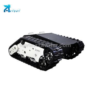 China Special Robot Rubber Electric Chassis Crawler Rescue Vehicle Platform Track Track Photography Chassis for sale