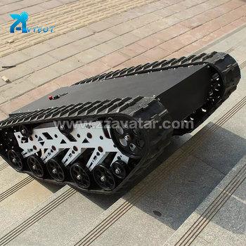 China The Robot Chassis Robot Rover Kit Smart Stair Climbing Rescue Vehicle AVT-9T 100KG Payload Car Robot Chassis for sale