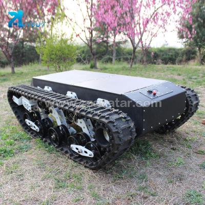 China Hotels China Good Big Tracked Robot Chassis Tank Tracks Remote Control Robots For Sale for sale